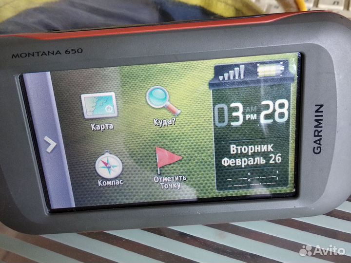 Навигатор Garmin Montana 650
