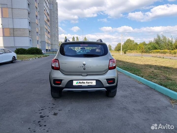 Renault Sandero Stepway 1.6 МТ, 2018, 102 000 км