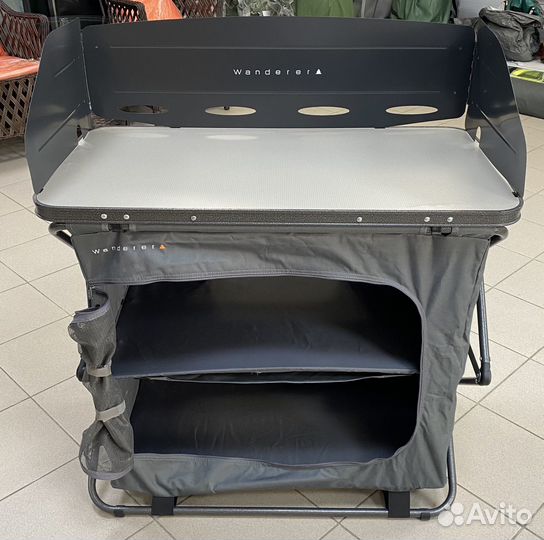 Кухня - Бокс с полками складная походная