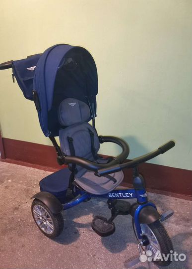 Трехколесный велосипед коляска bentley