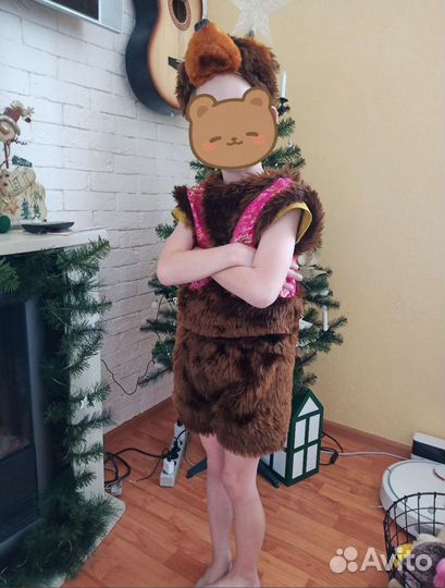 Новогодний костюм медвежонка