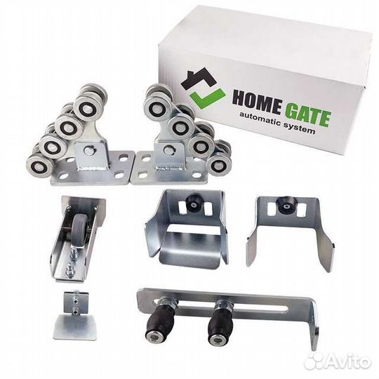 Комплектующие для Откатных Ворот. Ролики + Балка