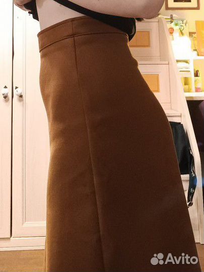 Юбка Defacto замшевая