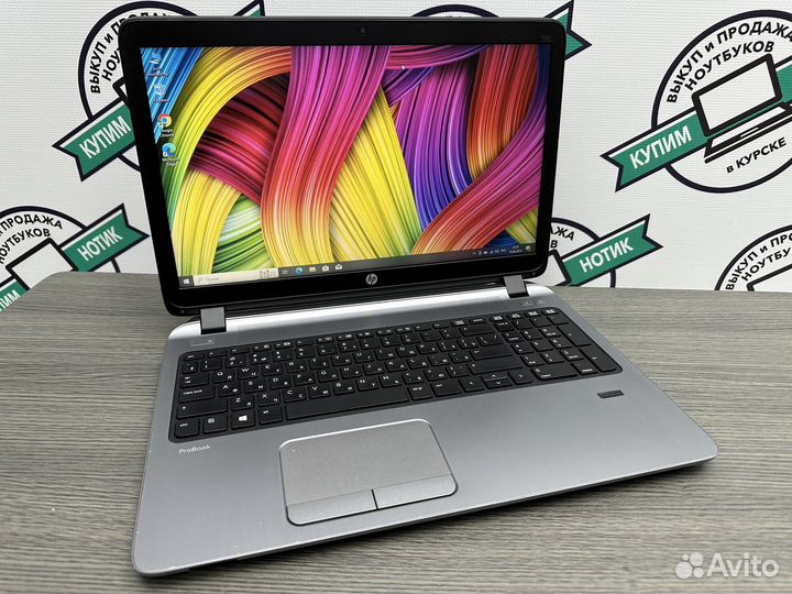 Металлический HP 4 ядра Core i5-4210 6Gb SSD+500