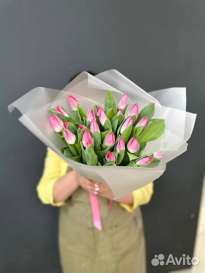 Букет, цветы тюльпаны