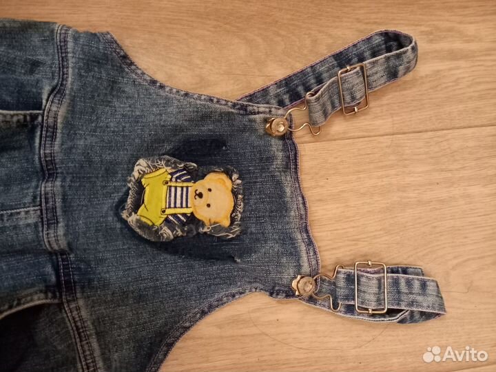 Джинсовый комбинезон