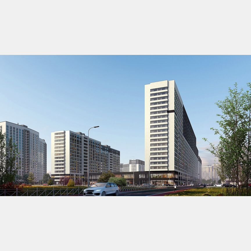 Квартира-студия, 22,7 м², 2/16 эт.