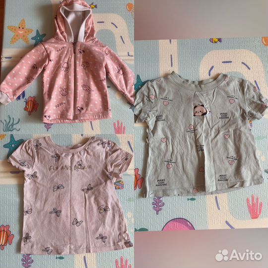 Пакет вещей на девочку