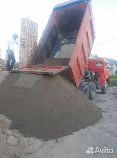 Щебень песок грунт чернозем с доставкой