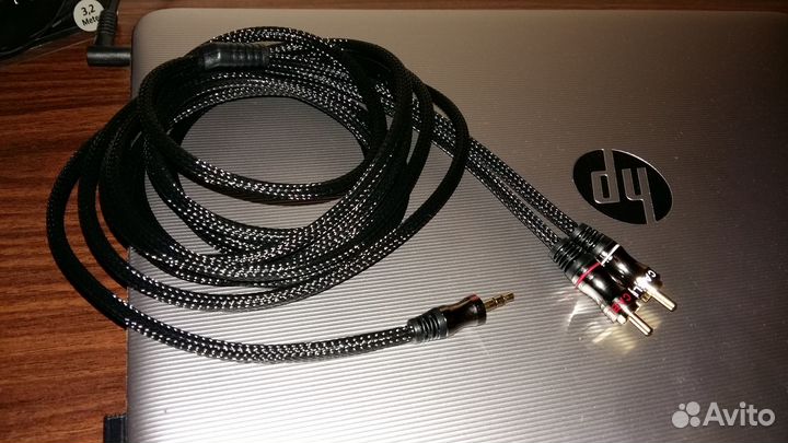 Аудио кабель Eagle Deluxe Mini (m) 2xRCA 3,2m