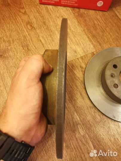 Диски тормозные задние Remsa 6578.00