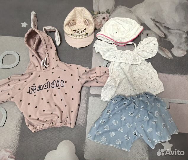 Вещи пакетом на девочку 86