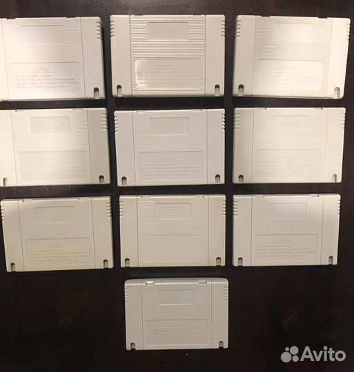 Картриджи Super Nintendo