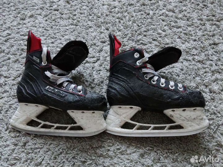 Хоккейные коньки bauer 34размер