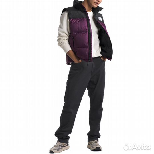 THE north face Vest Men Blackcurrant Purple (2XL)(86)