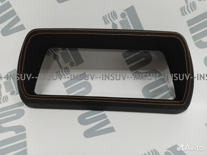 Щиток панели приборов Нива 21214 в коже оранж стр