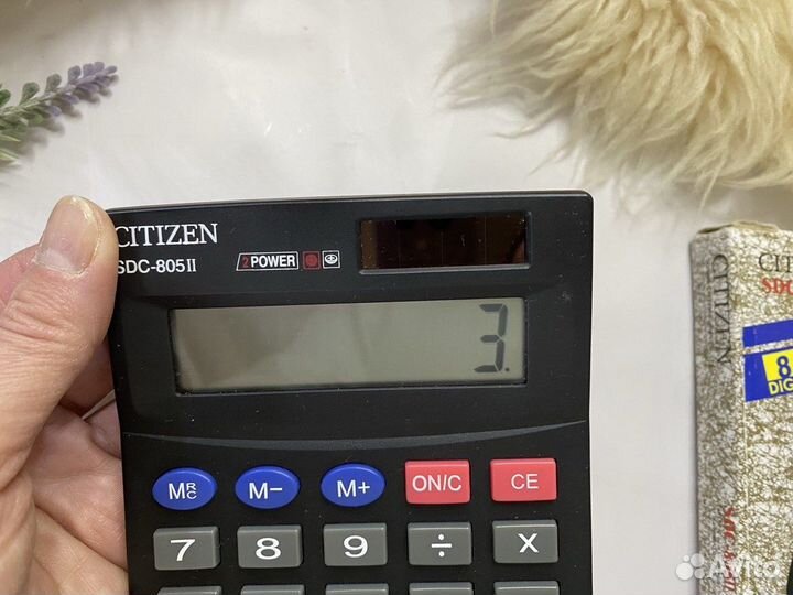 Калькулятор Citizen SDC-805II 8-разрядный