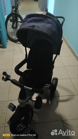 Детский трехколесный велосипед бу