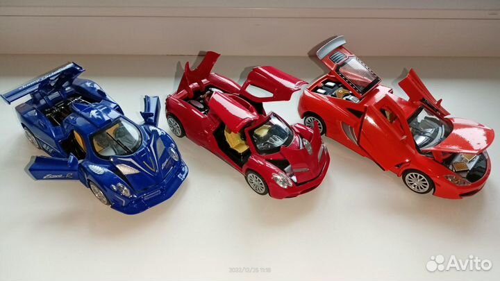 Модели 1:32 и 1:24