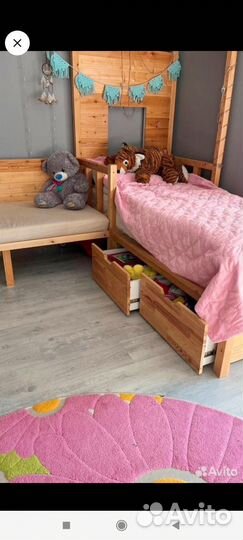 Детская кровать домик