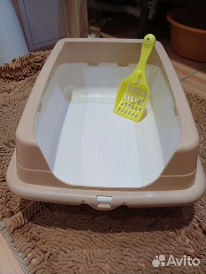 Лоток для кошек большой высокий
