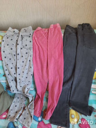 Вещи на дев р.146-152 юбка, водолазка, джинсы и пр