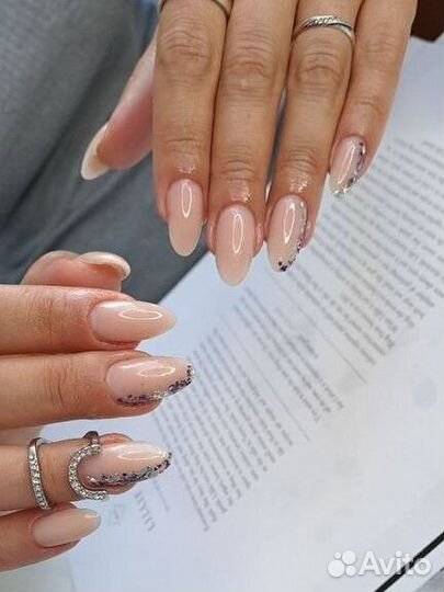 Маникюр, покрытие гель-лаком, наращивание ногтей