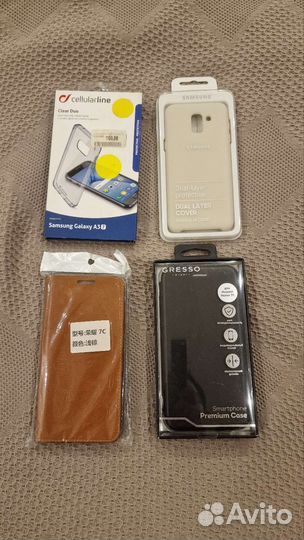 Чехлы Samsung Galaxy A3/J6/Honor 7C