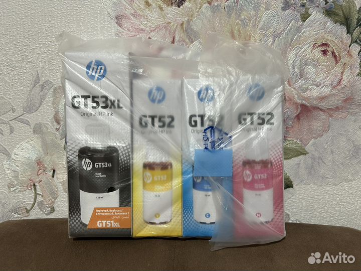 Чернила для принтера hp