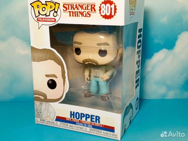 Funko Pop Hopper №801 (Stranger Things)