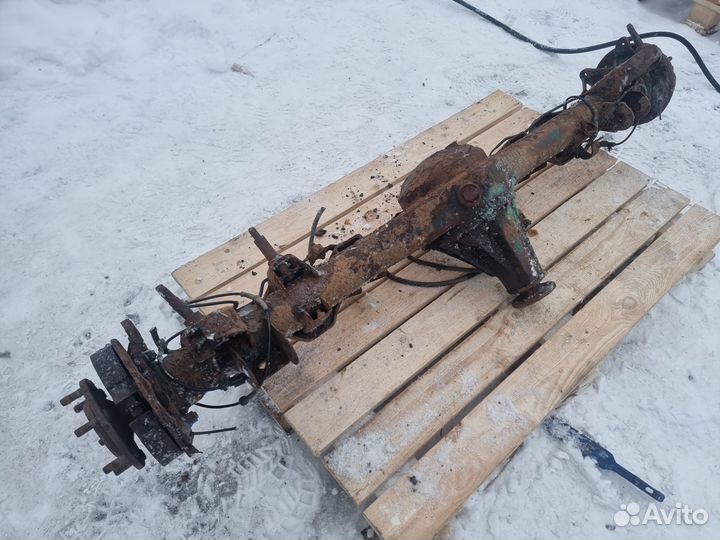 Задний мост в сборе great wall hover h2 h3 2.4 мкп