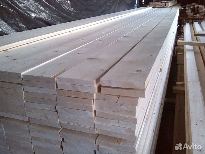 Доска обрезная дюймовка 25х150х6000