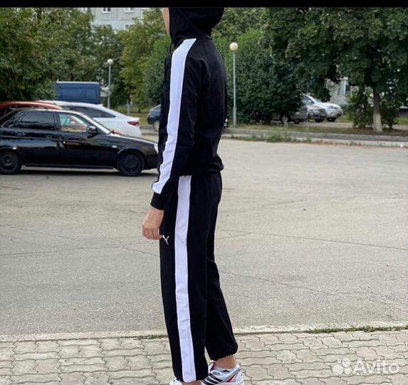 Спортивный костюм пума на флисе