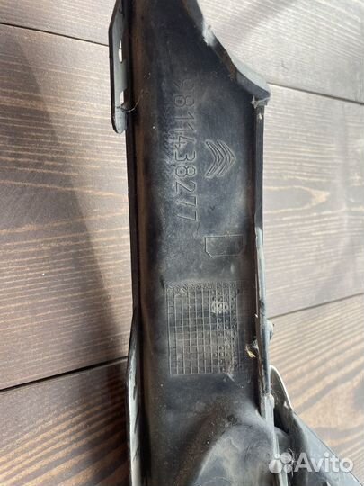 Решетка бампера citroen дс 4 lift правая