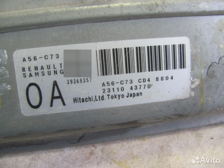 Блок управления двигателем Nissan Almera Classic 2