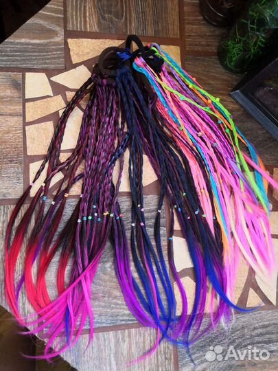 Резинки косички детские. Новые, выбор