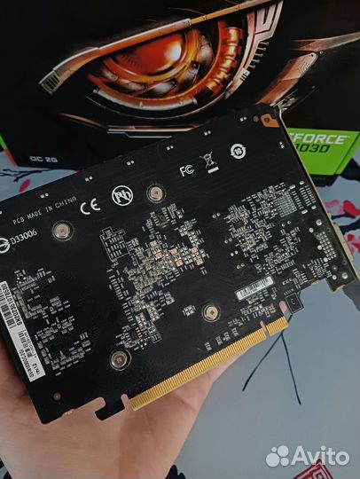 Nvidia GT 1030 2GB gddr5 Видеокарта