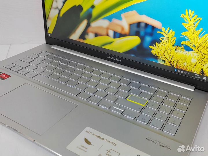 Asus VivoBook windows 10 процессор Ryzen 5 Ноутбук