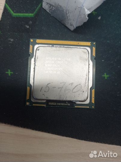 Процессор intel core i5 760 4х2.8ггц