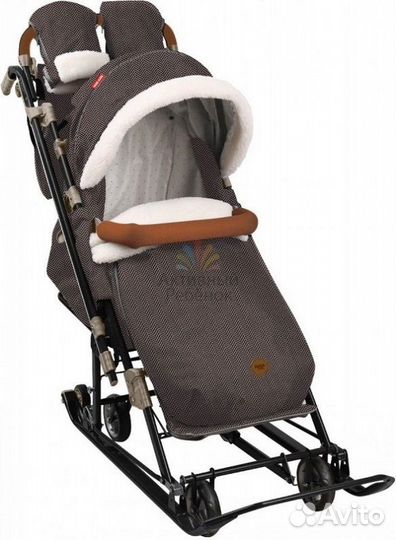 Детские санки коляска