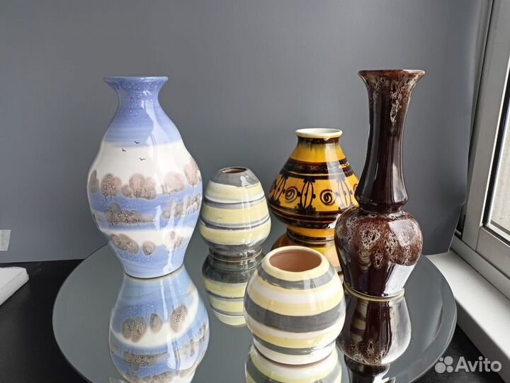 Ваза для цветов керамика