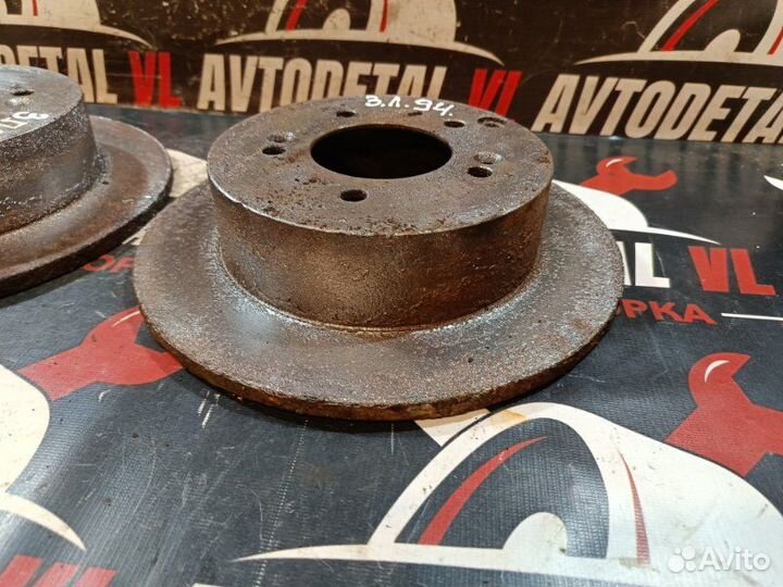 Диски тормозные задние Kia Carens минивэн G4KA