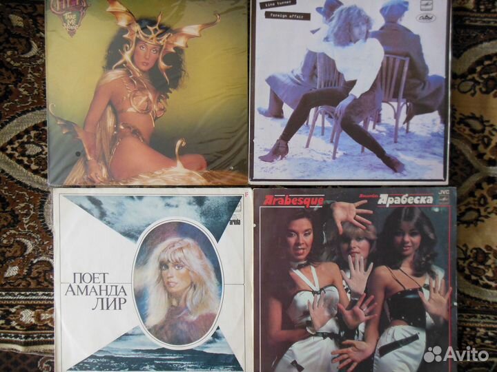 Sandra;Cher;Арабески;М Матье;T Turner;А Лир;Тич-Ин