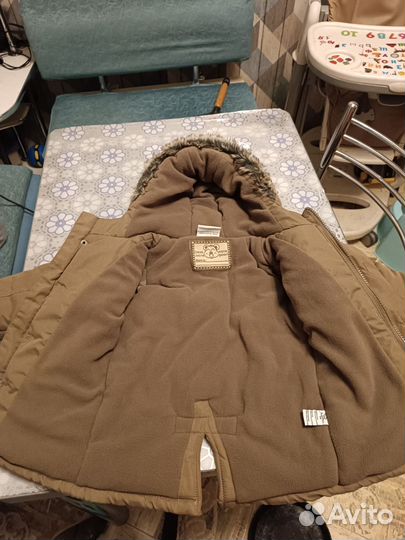 Детская куртка зимняя для мальчика