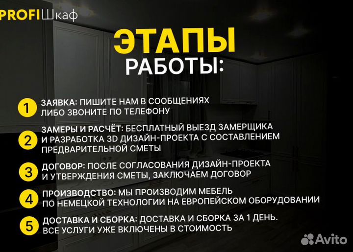 Кухня на заказ. Кухонный гарнитур