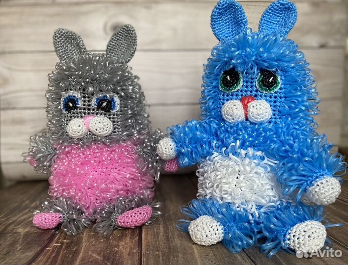 Мочалки игрушки на заказ ручная работа