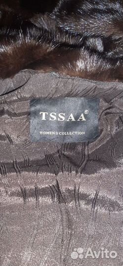 Шуба норковая с капюшоном 42 44