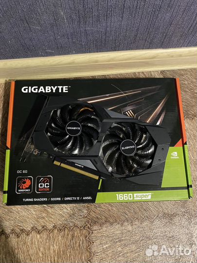 Видеокарта gtx 1660 super 6gb gigabyte