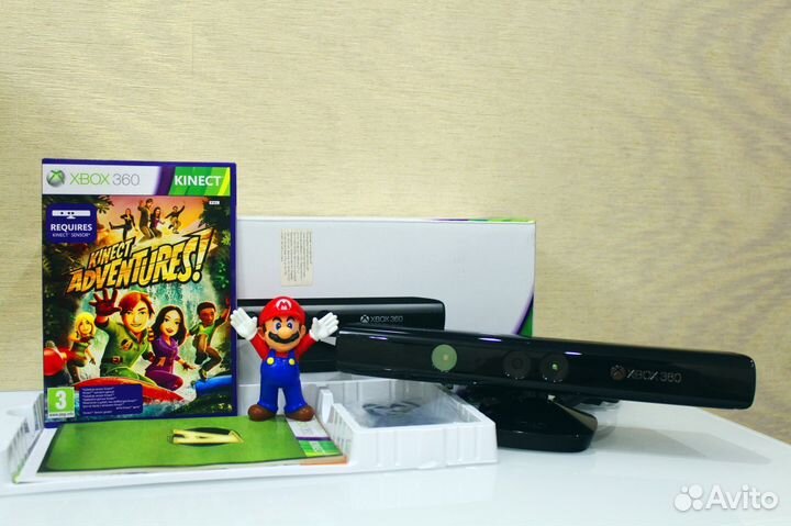 Microsoft Kinect + игра Kinect Adventures