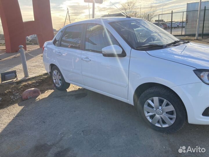 Капот LADA granta fl белый